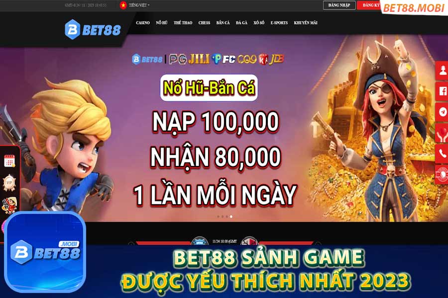 Bet88 sự lựa chọn hàng đầu của nhiều anh em cược thủ